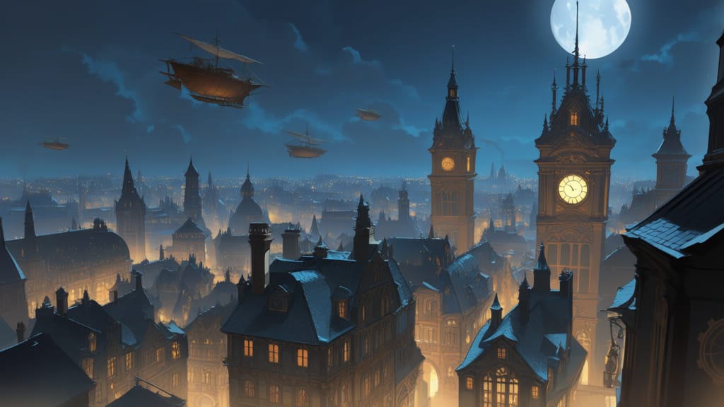 Steampunk City of Alexandria