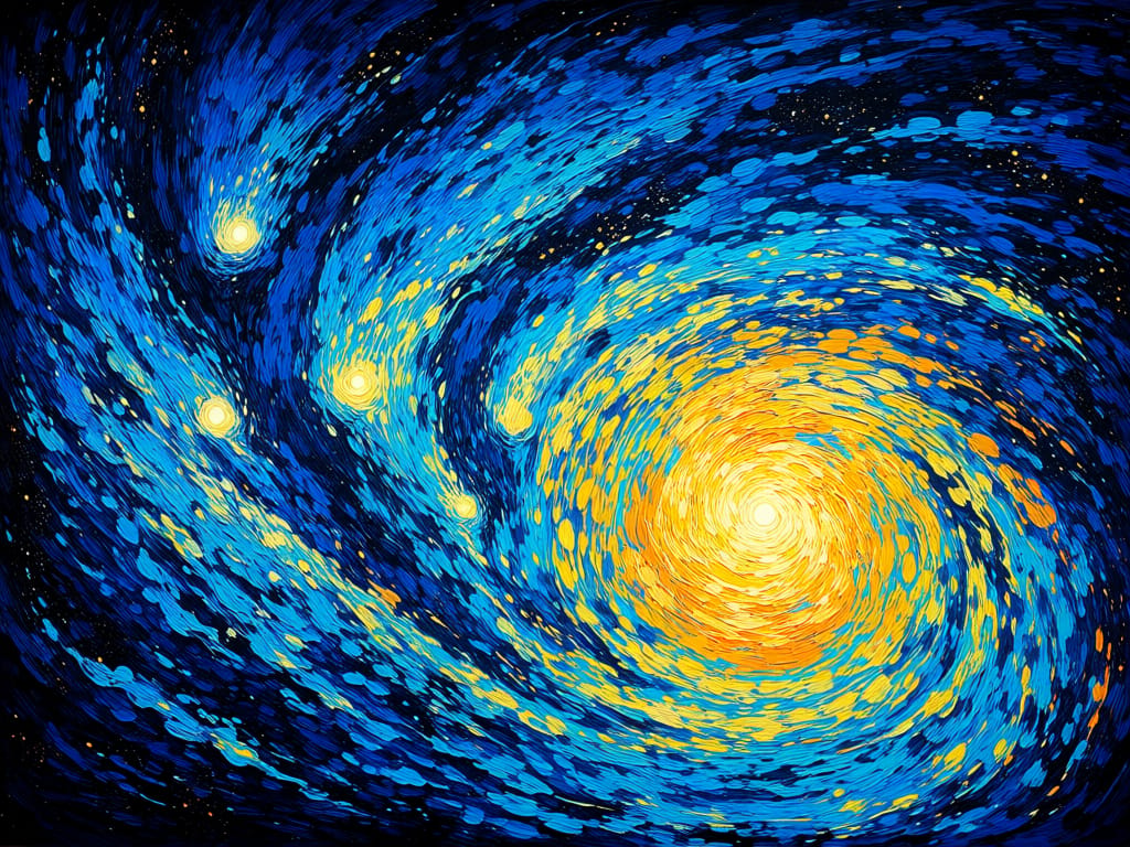 Spiral Collapse
- Vincent Van Gouh lost art