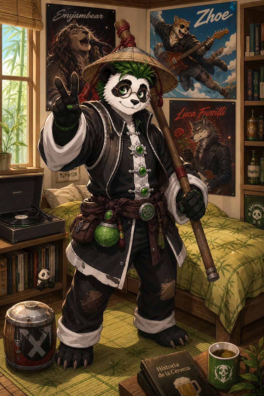 DRESSED AS MY HERO