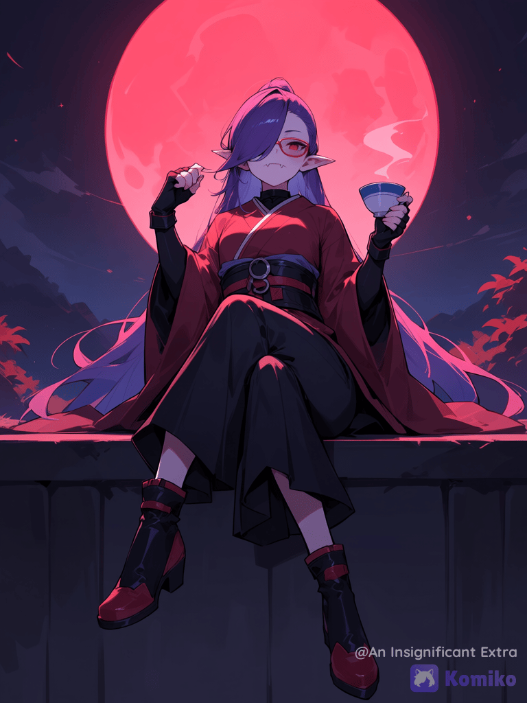 Kara in her secret place