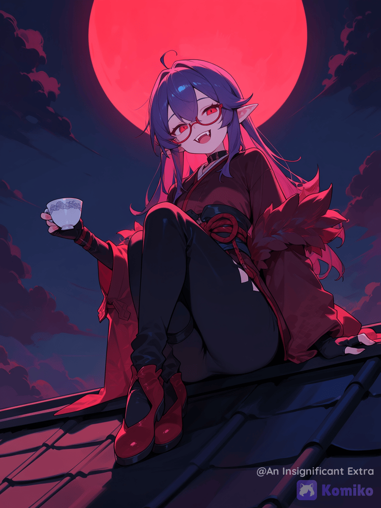 Kara in her secret place