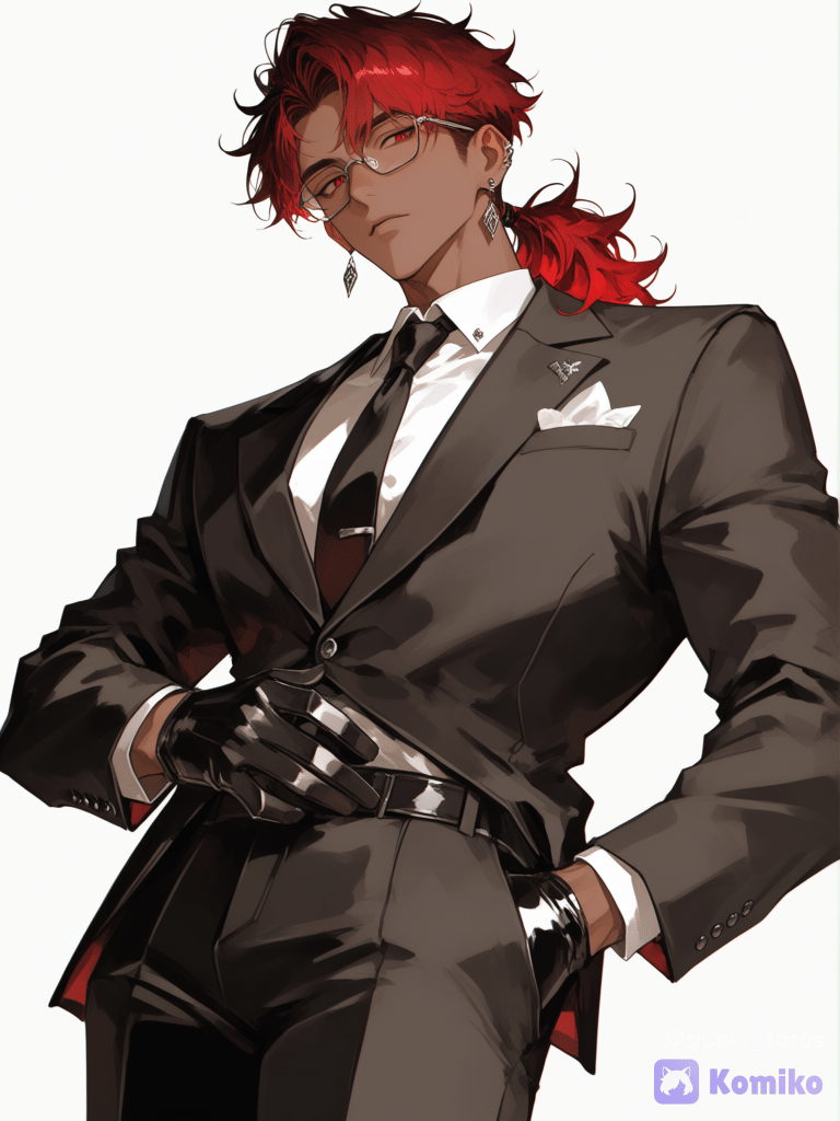 Gotta love a suit....& gloves