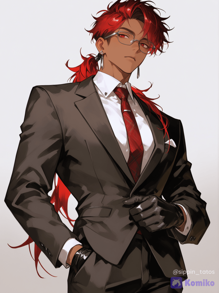 Gotta love a suit....& gloves