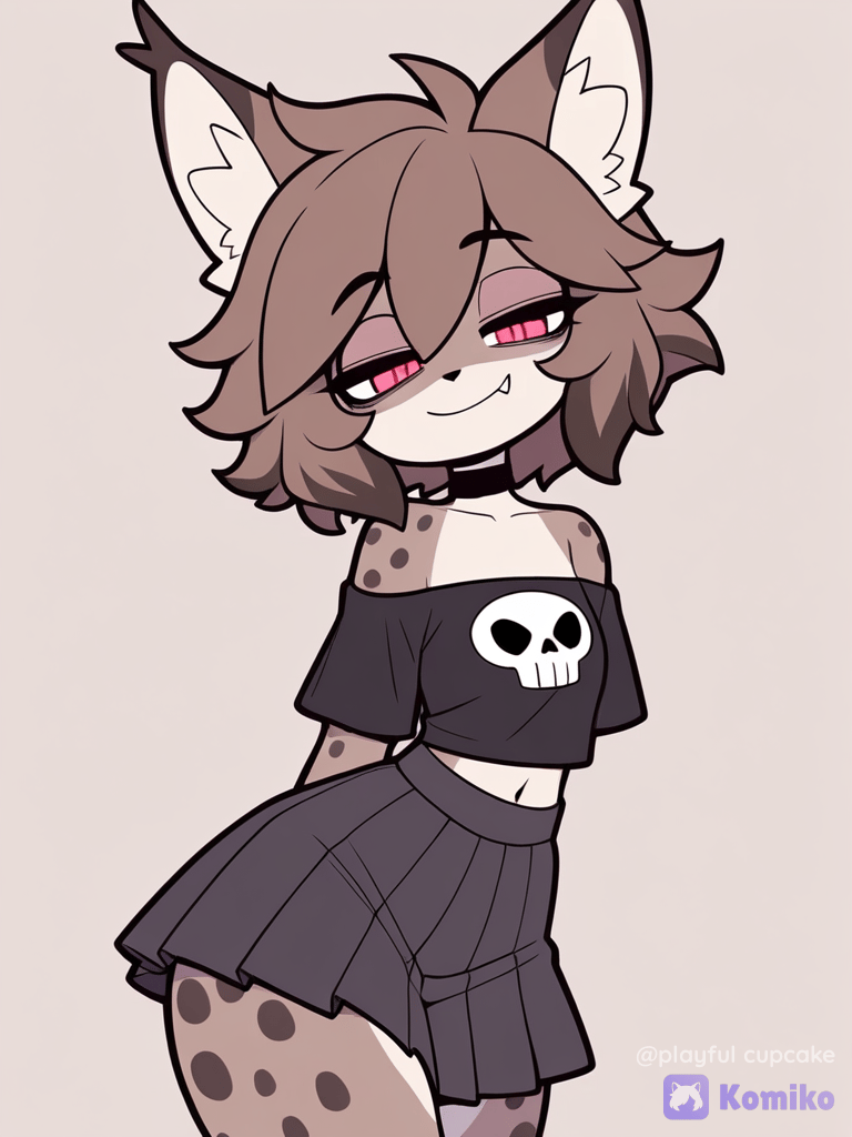 Random AI generated furry. (Cute tho)