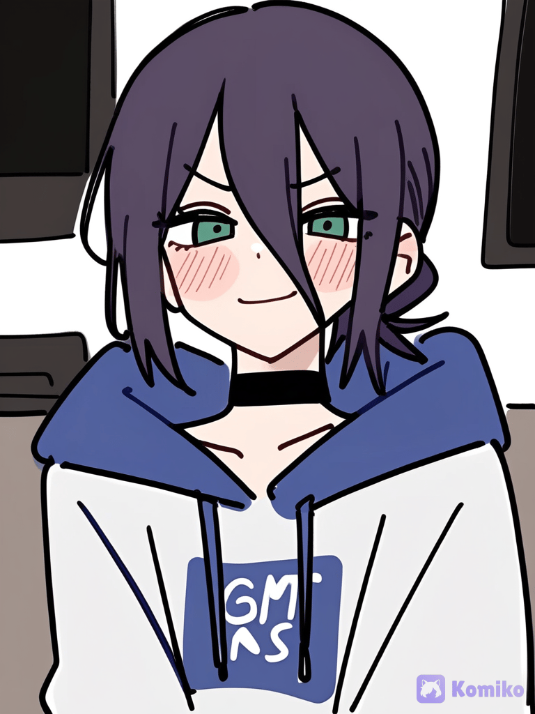 Reze 的甜甜 hoodie 日子♡