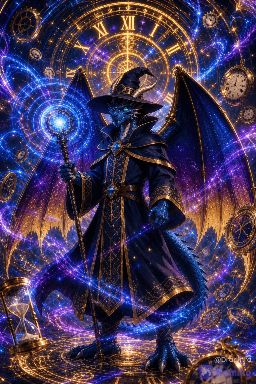Wizard stuck in time
