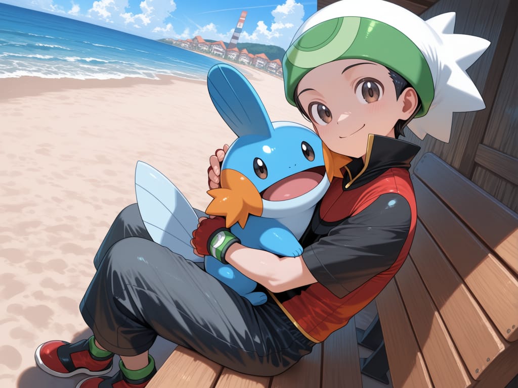 Brendan and Mudkip