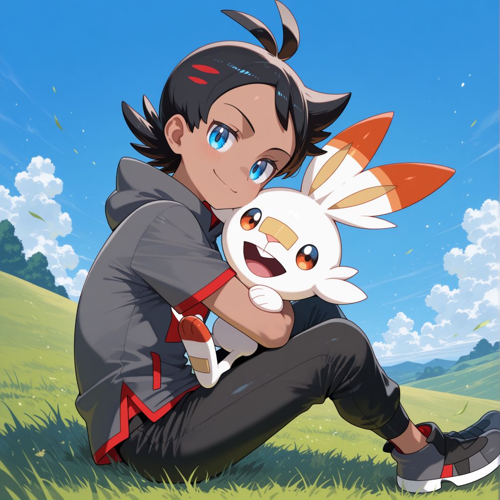 Goh and Scorbunny