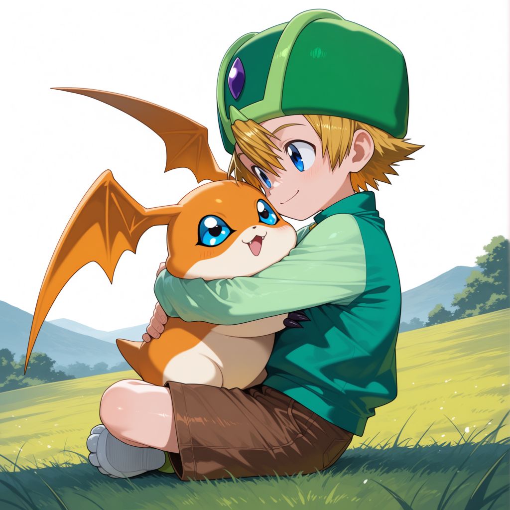 TK and Patamon
