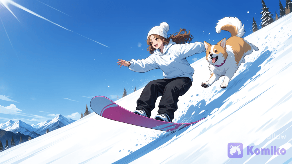 snowboarding