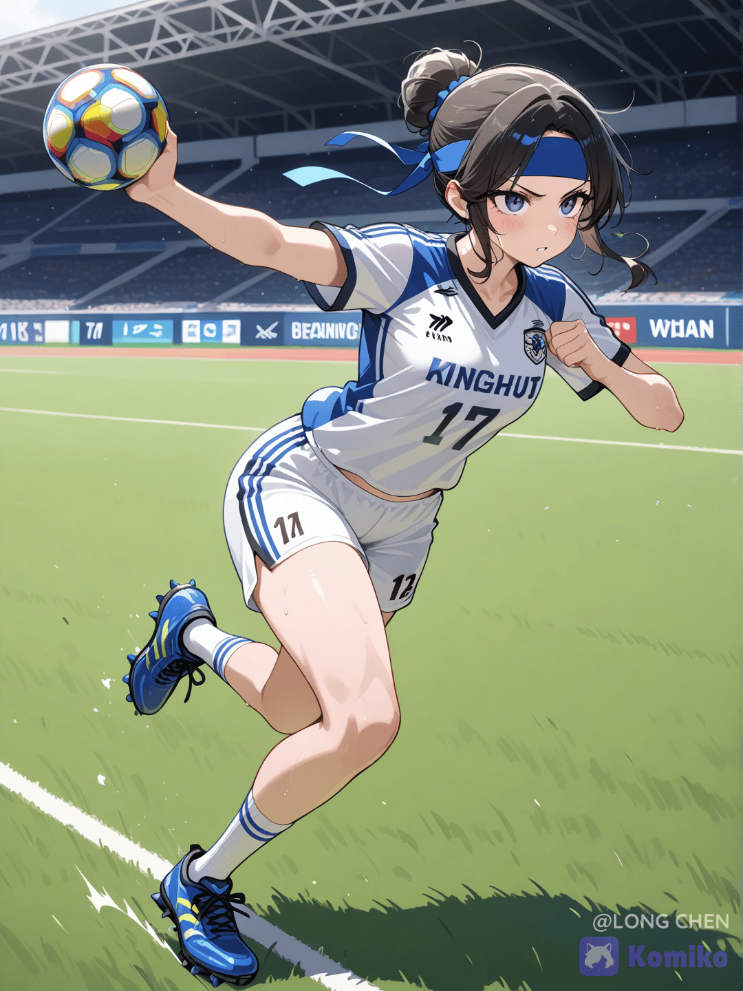 NICO ROBIN SOCCER PLAYER COSPLAY