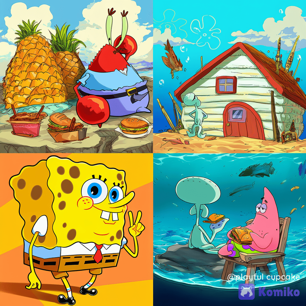this is working properly (i will do mr krabs and squidward to)