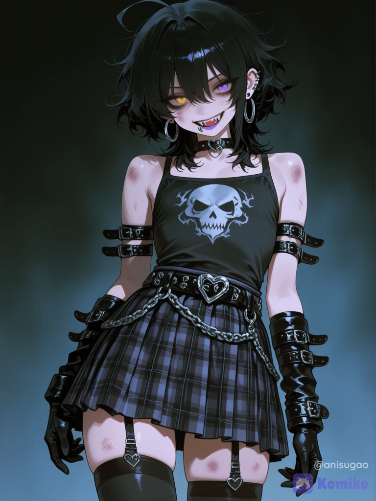 Goth Charcie is such a cutie!!