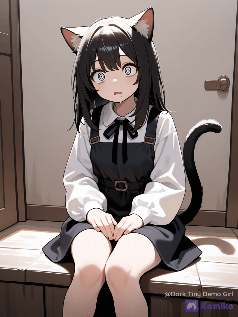 cat girl hipnotizada