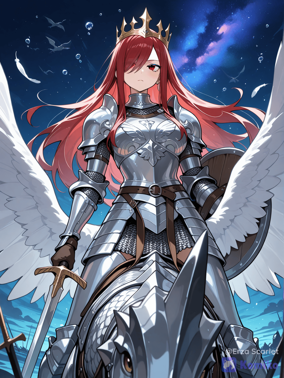 Erza Scralet Knight Dragon