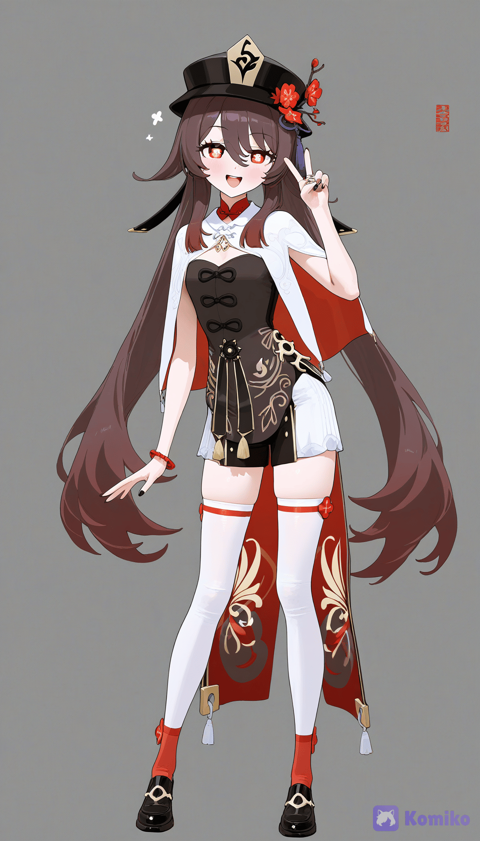Playful Peace Sign