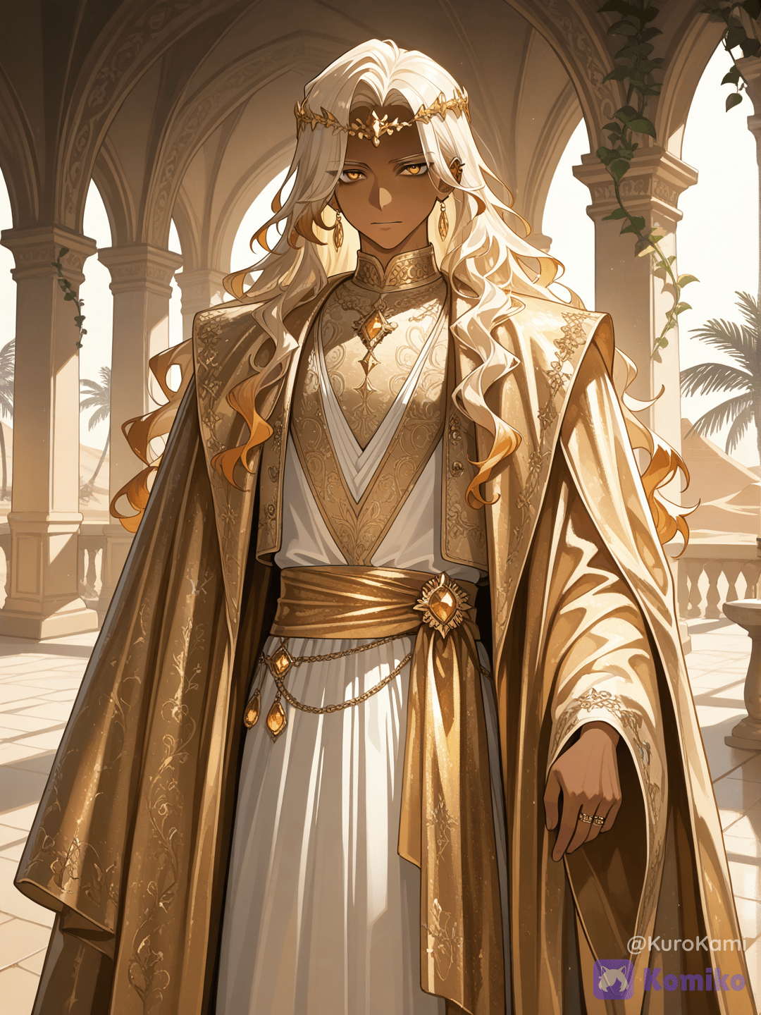The Golden Prince of the Desert.
