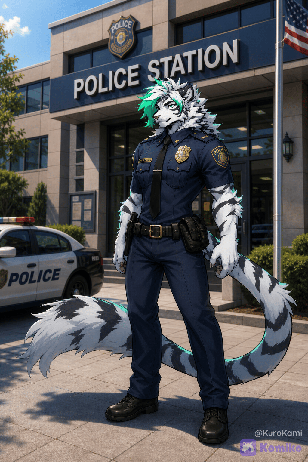 To serve and protect.