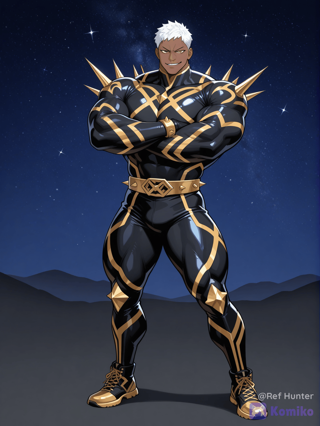 Gold Nigh warrior