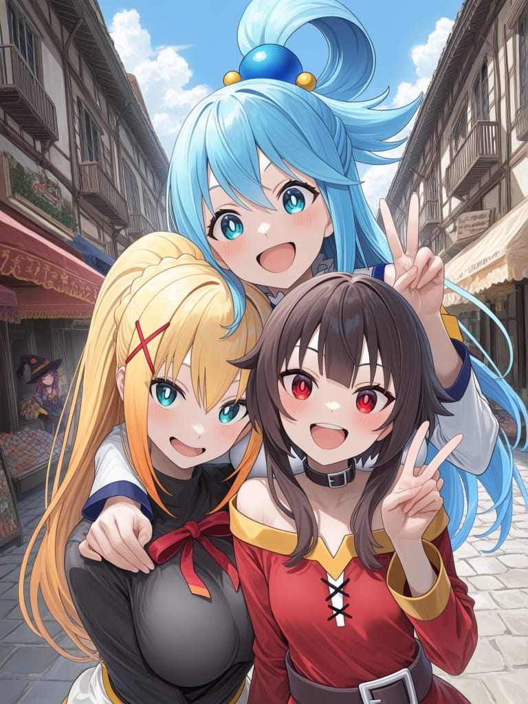アクア&めぐみん&ダクネス