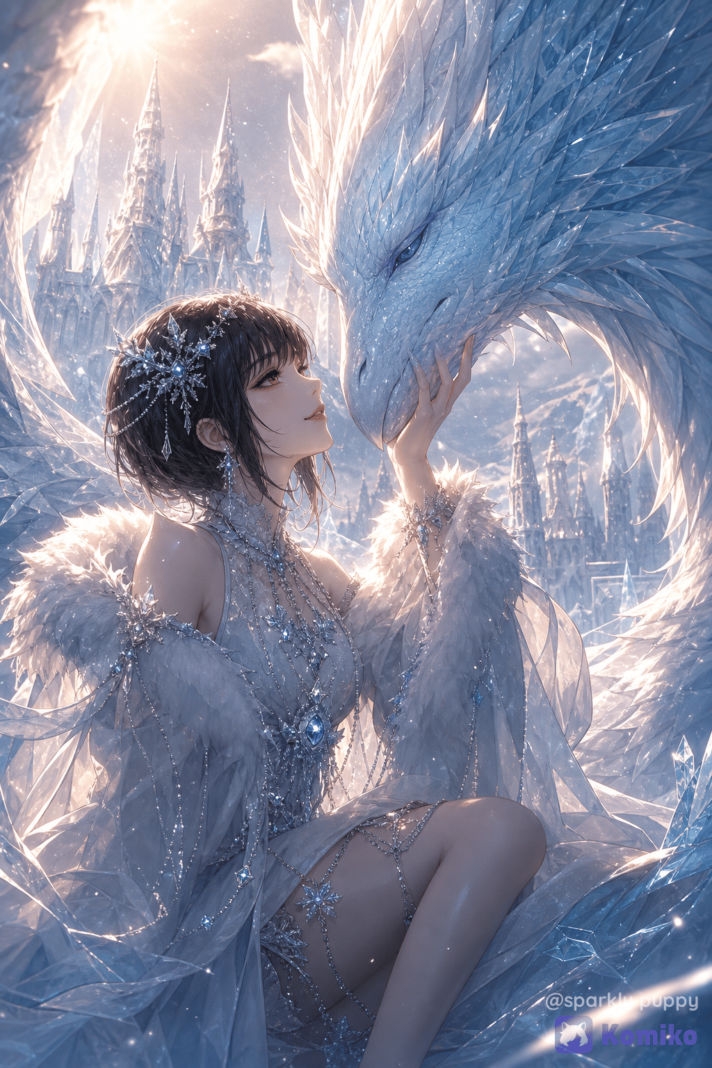 Reina de Hielo y Guardian de Cristal ~ Remix de prueba
