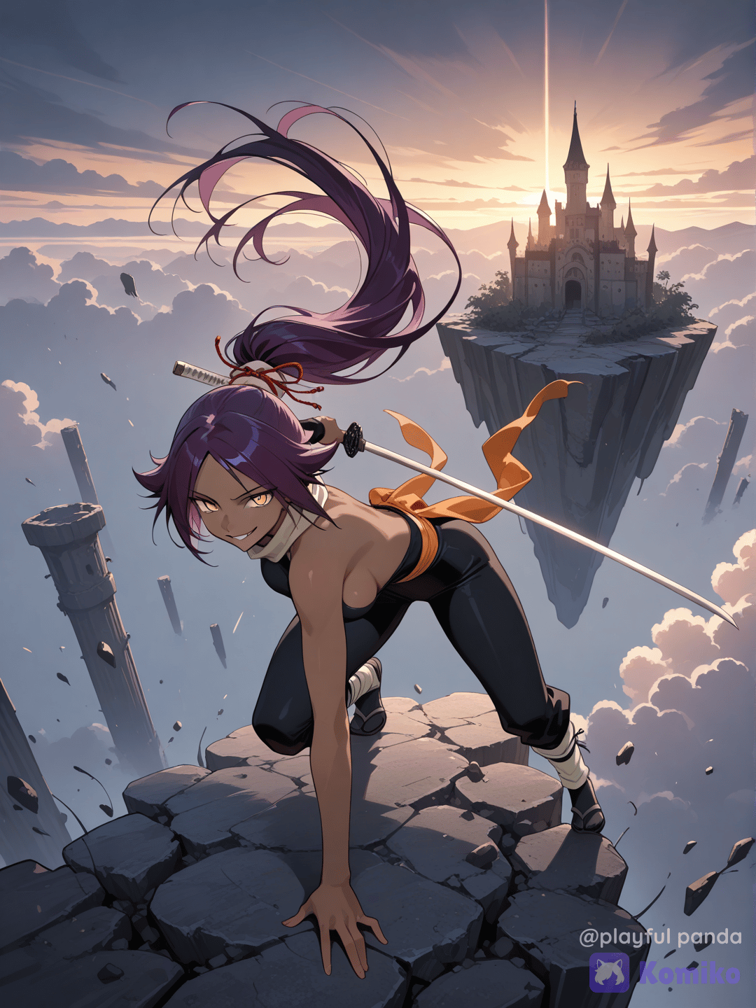 @Shihouin_Yoruichi