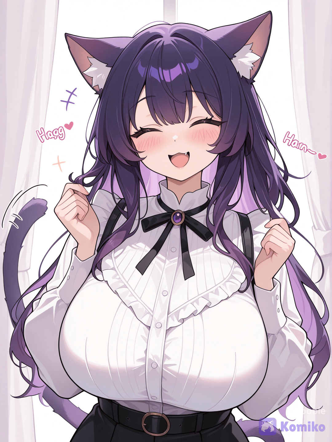 Nyx is so happy