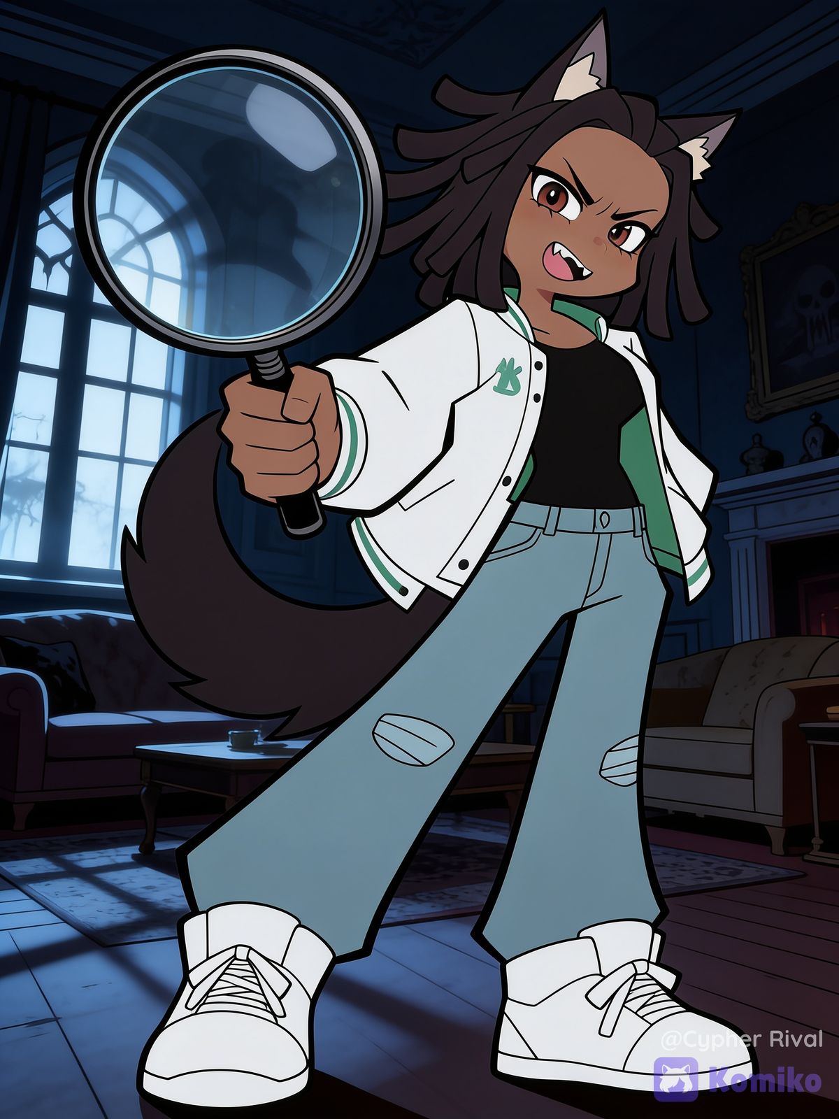 Emerald's Mystery Ghost Hunt 🔍🐺