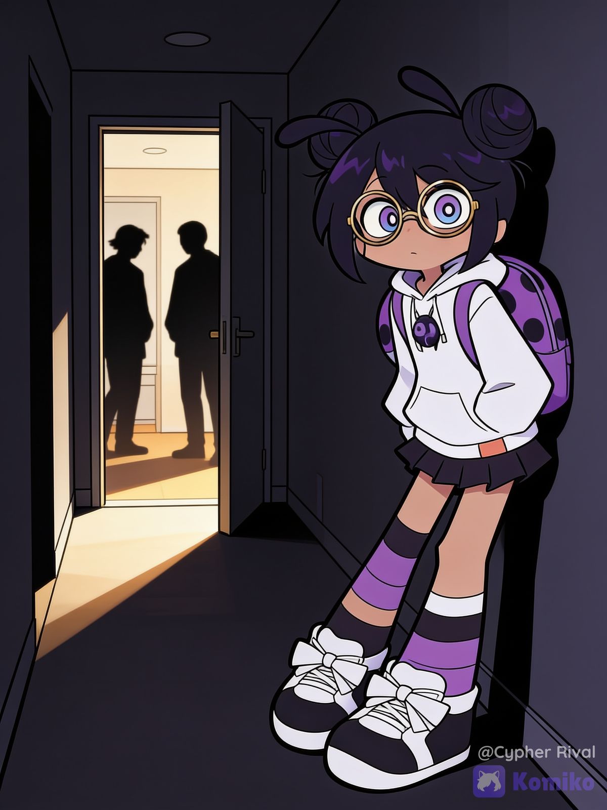 Viola's Shadowy Secret 👀💜
