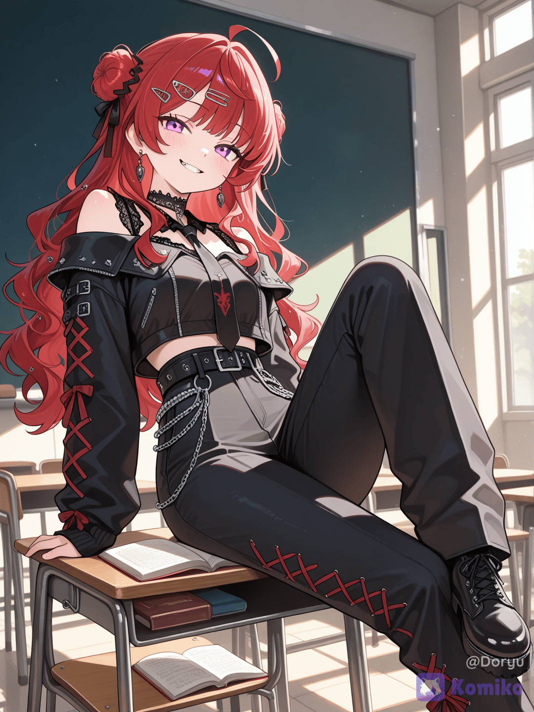 Official announcement of the character "Aka"