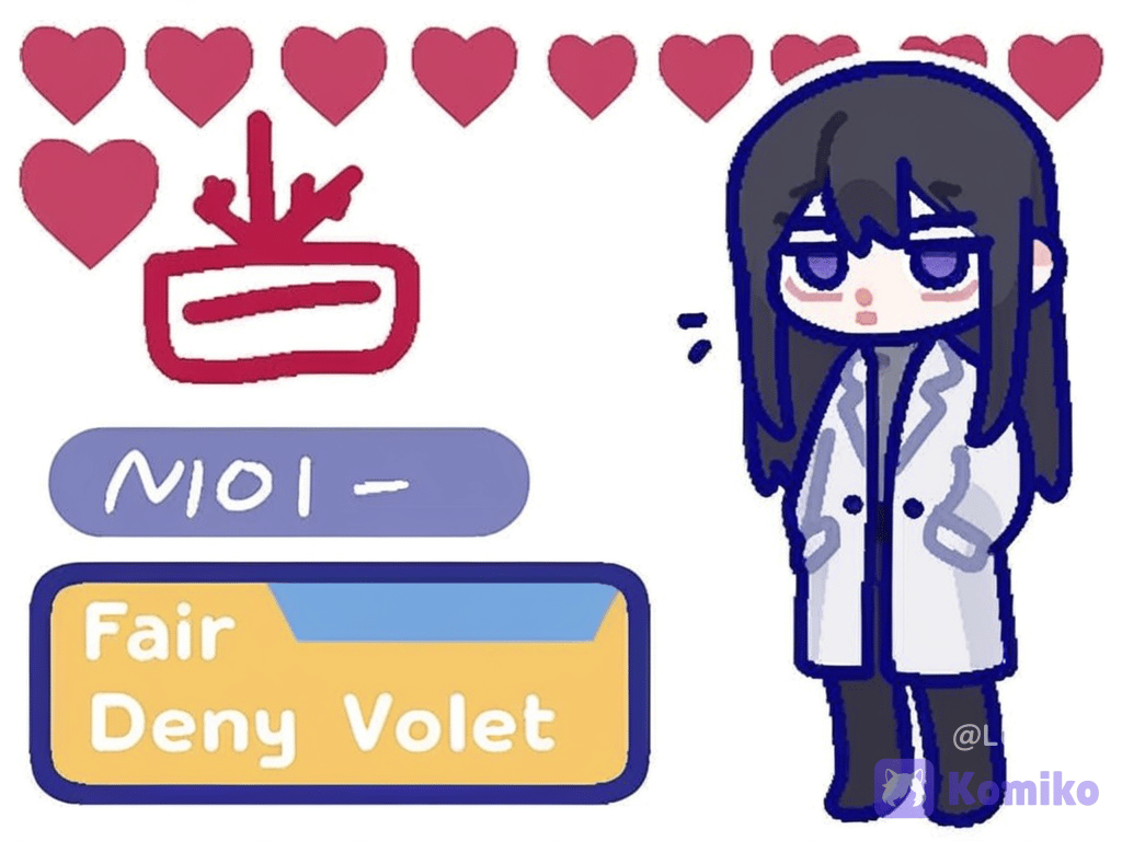Bukowski and Fyori in chibi version.