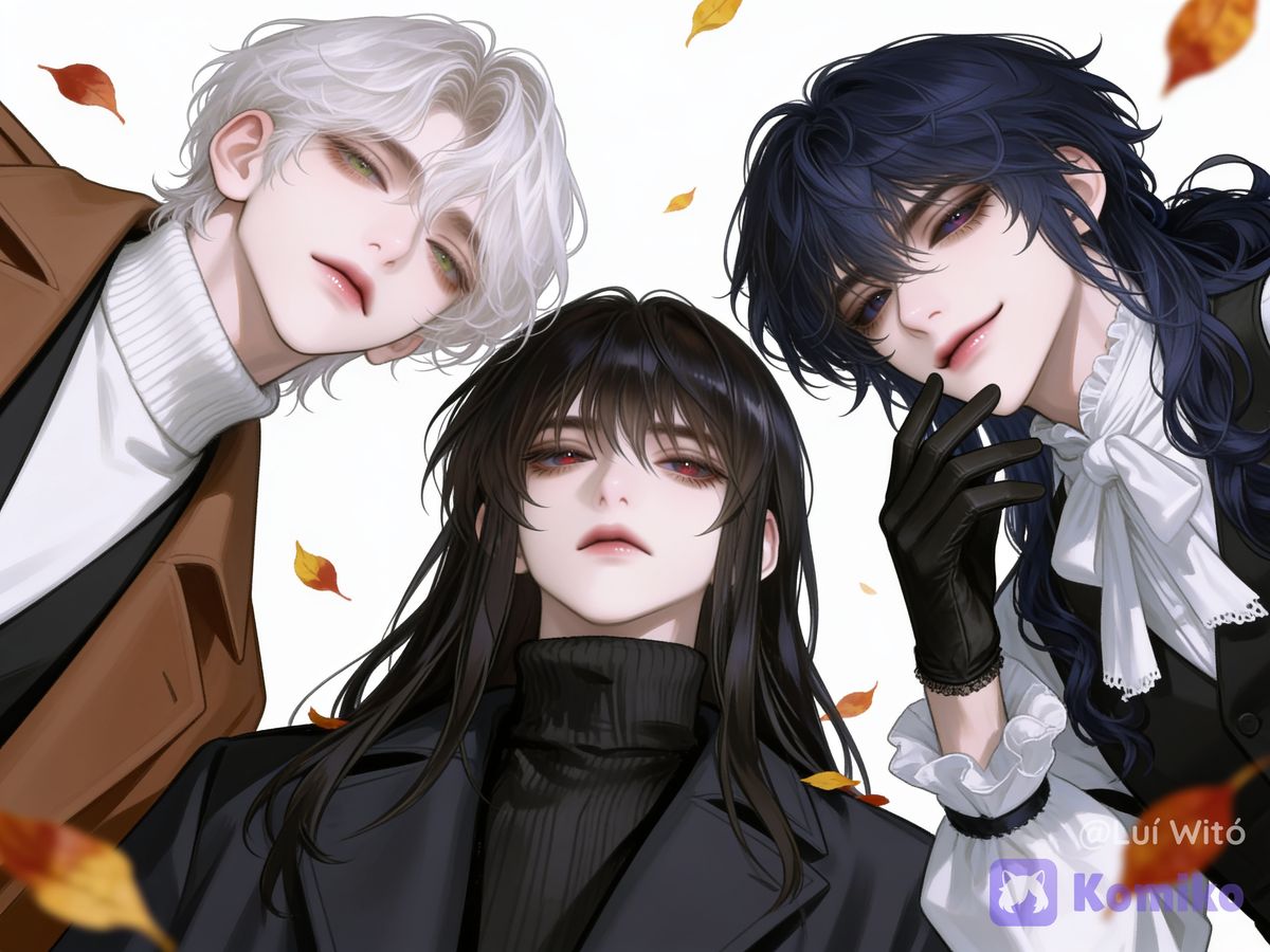 Bukki, Fyfy and Lis (OC).
