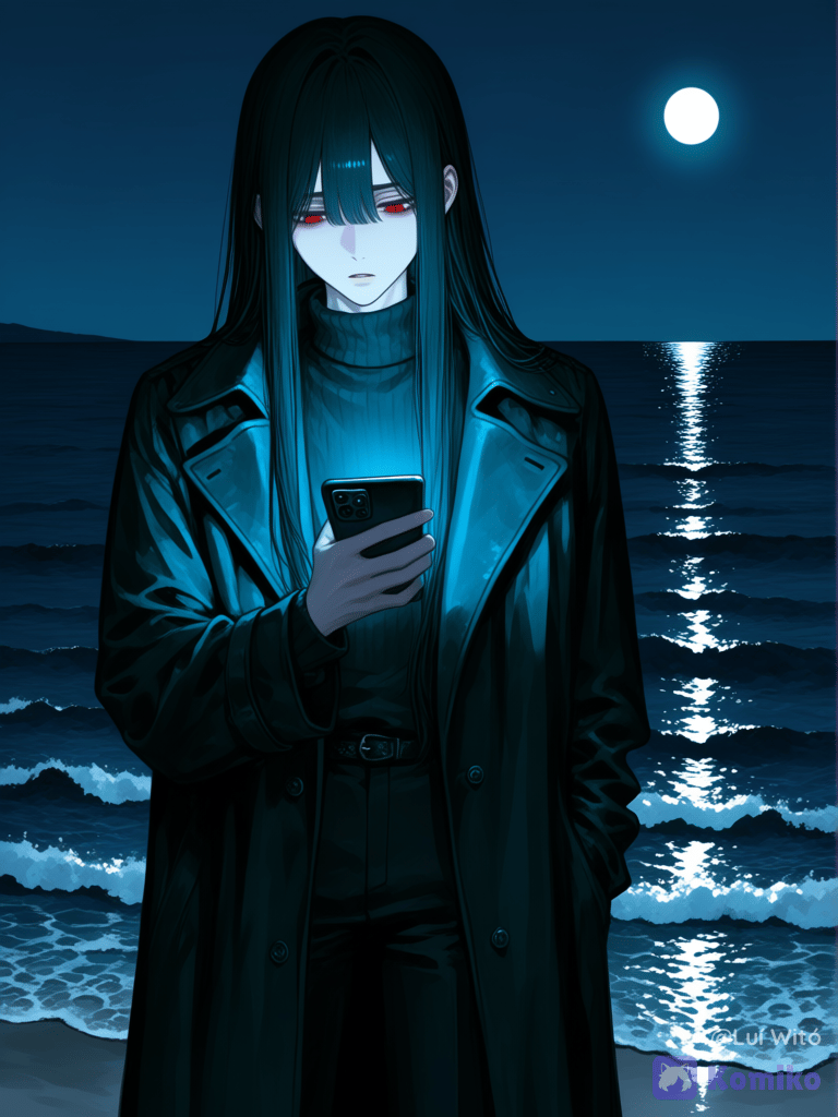 Fyori and Bukowski (OC) - 🌊🌑.
