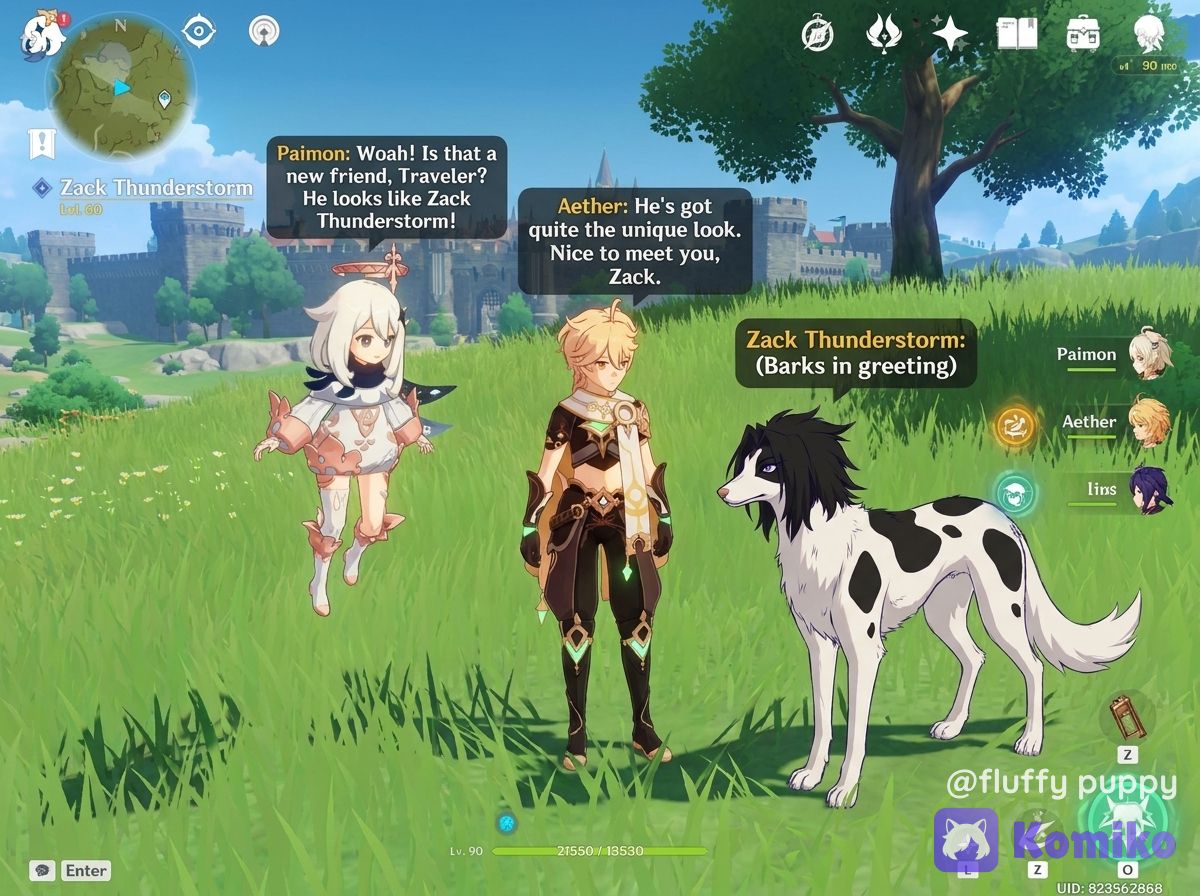 🐶⚡️Encounter meeting with a special dog 🐶⚡️