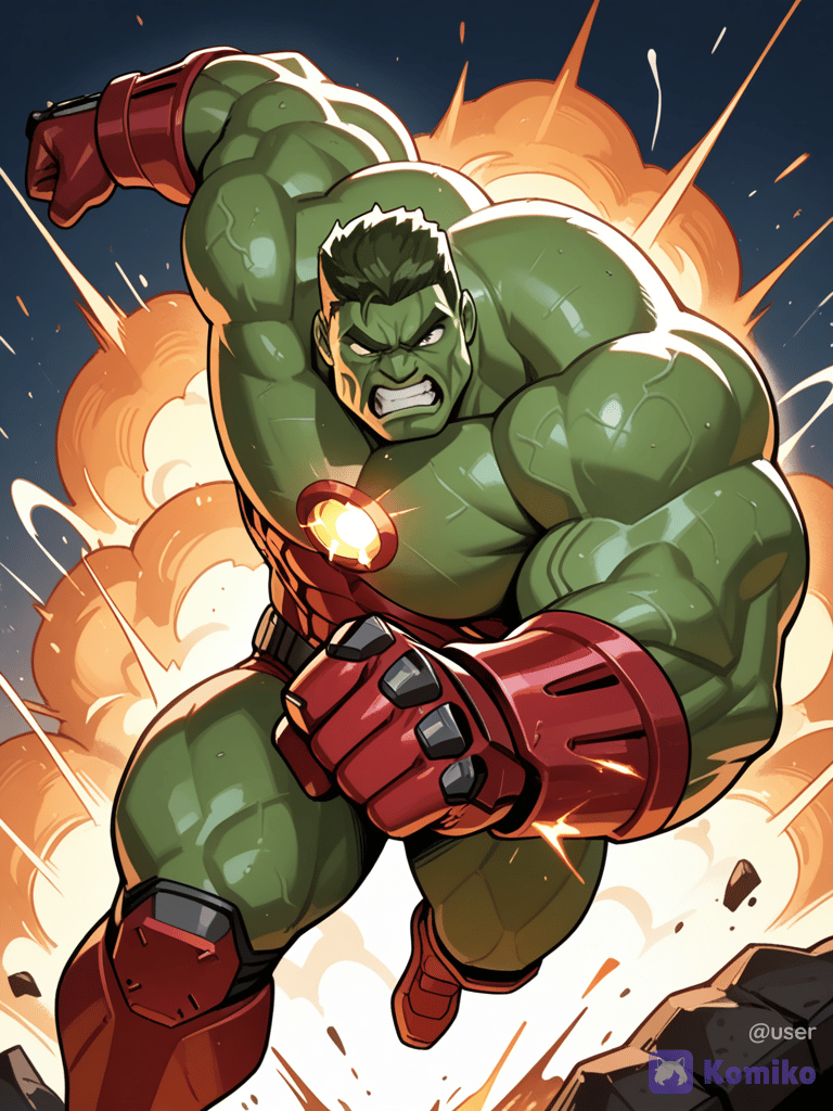 Ironman vs hulk