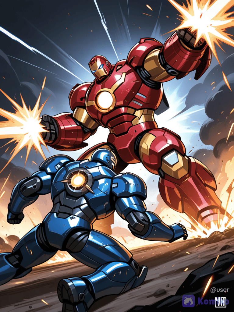 Ironman vs hulk