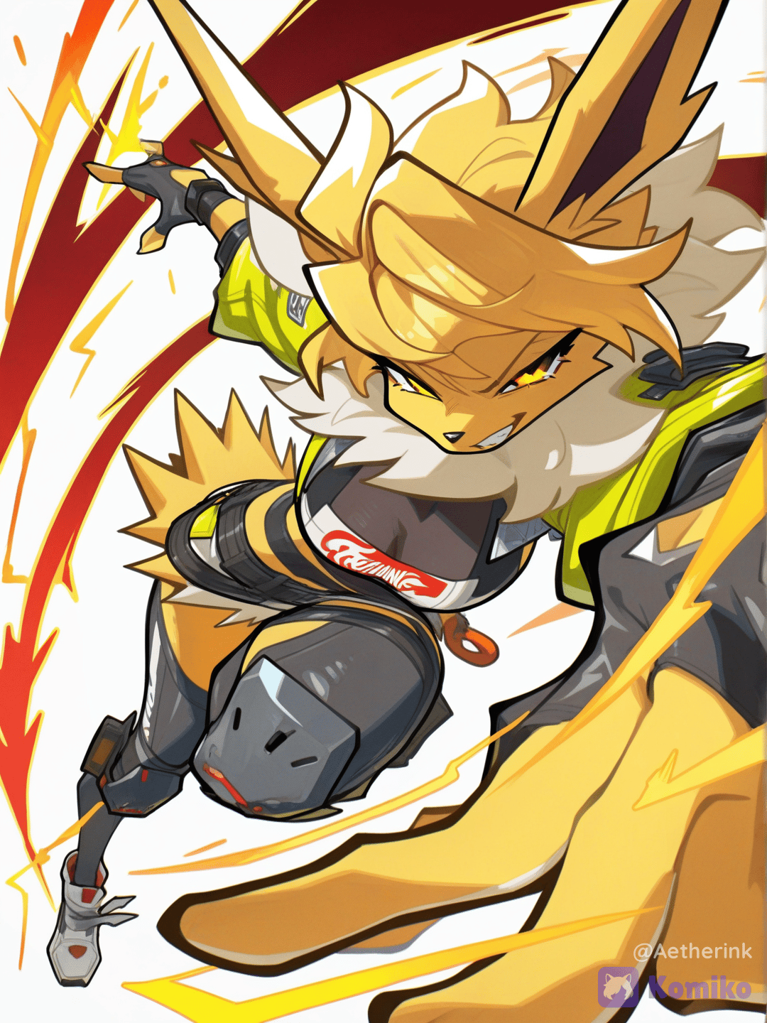 Some Jolteon OC, I made it earlier!