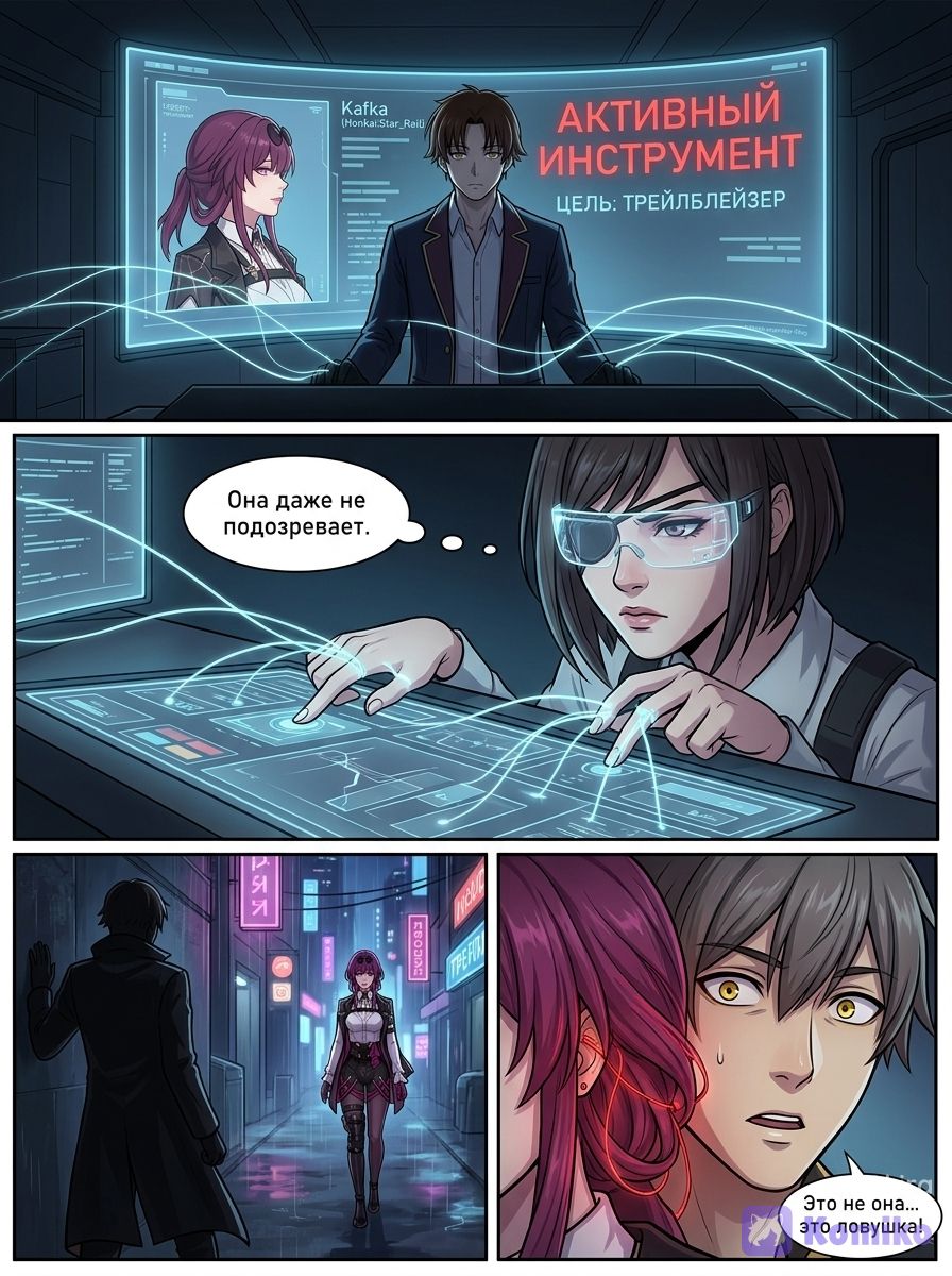 Кафка и Арлекино в деле ✨