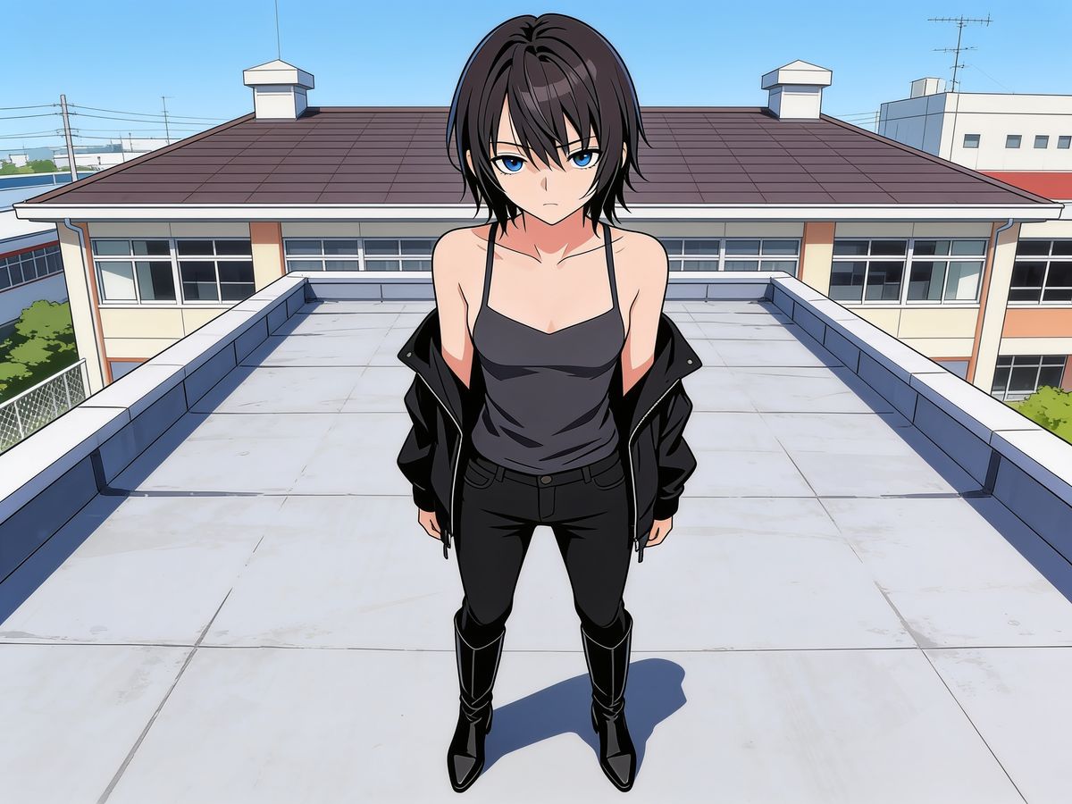 New and improved Yukina on the roof
