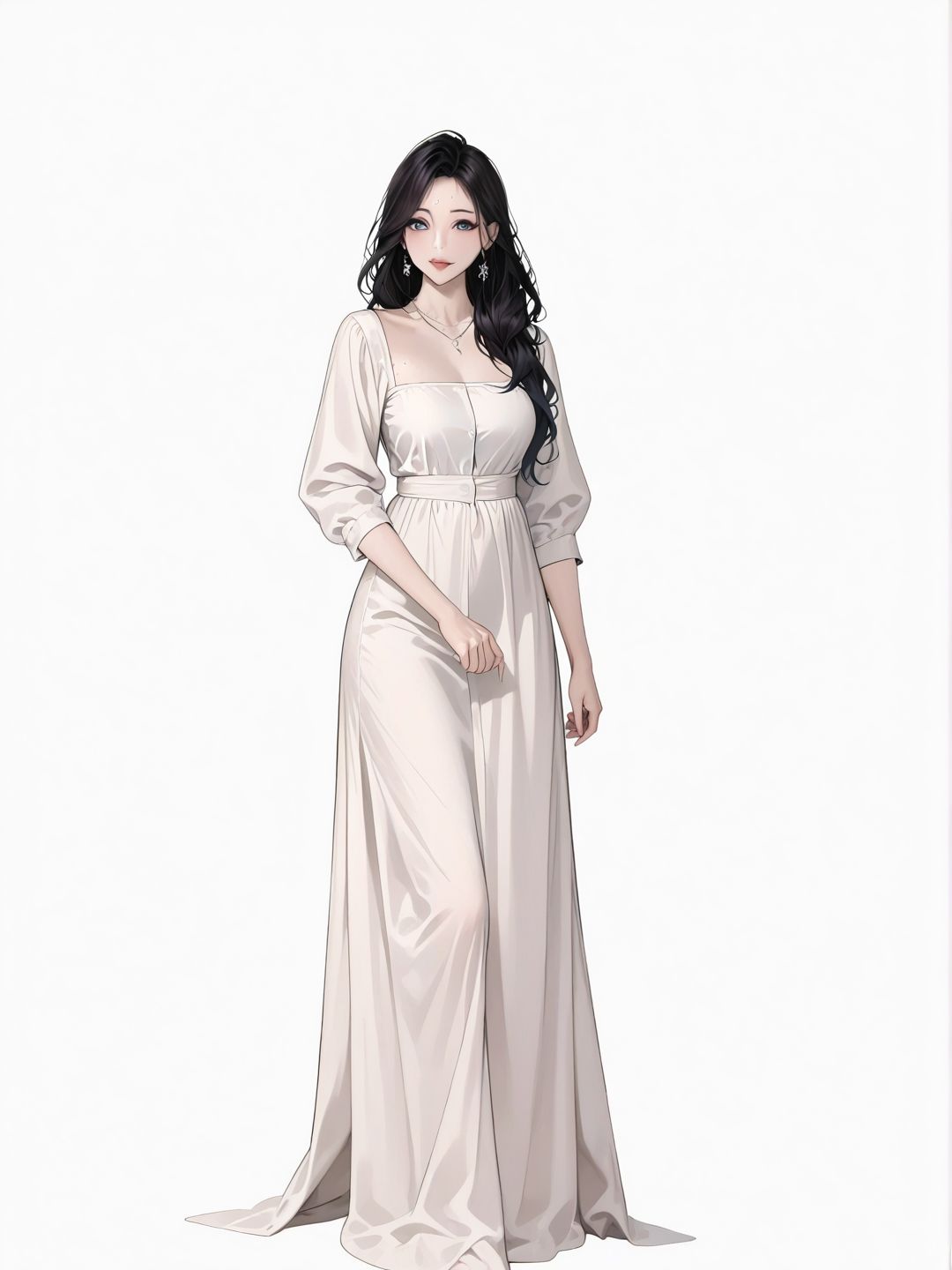 Soft White Dress Magic ✨
