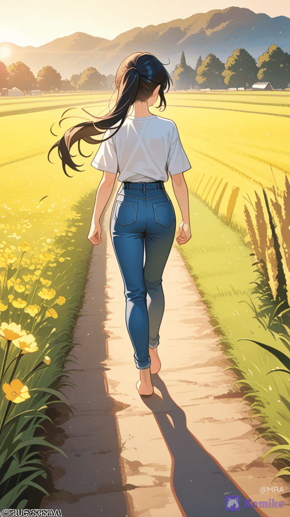 Golden Meadow Stroll 🌾☀️