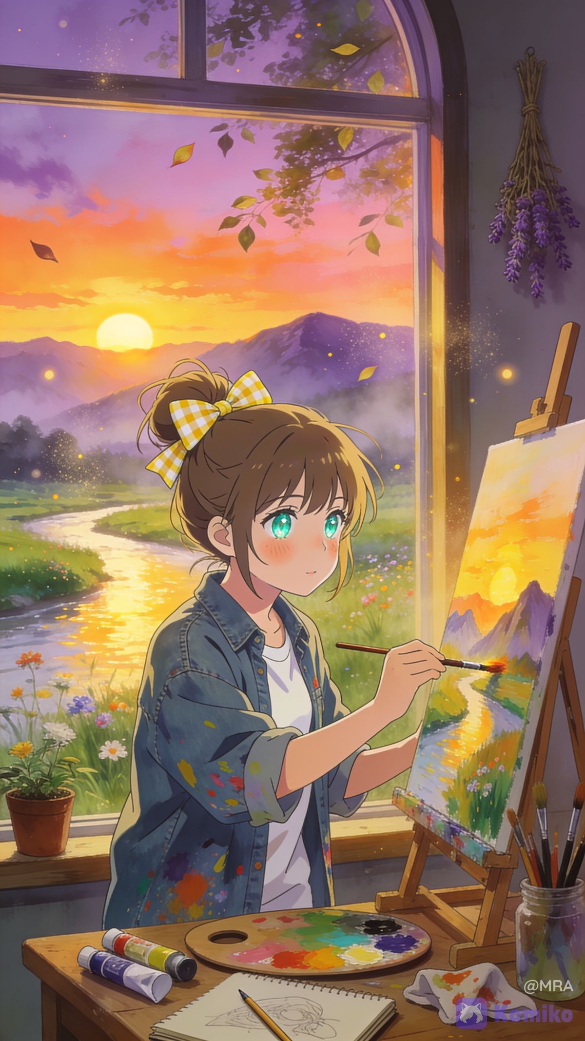 Sunset Painting Magic ✨🎨