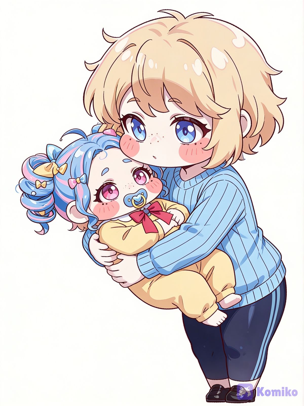 Lugo gets to hold baby milah for the first time🥹