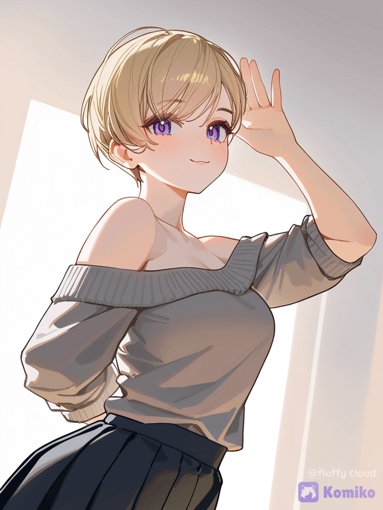 I love the pixie cut