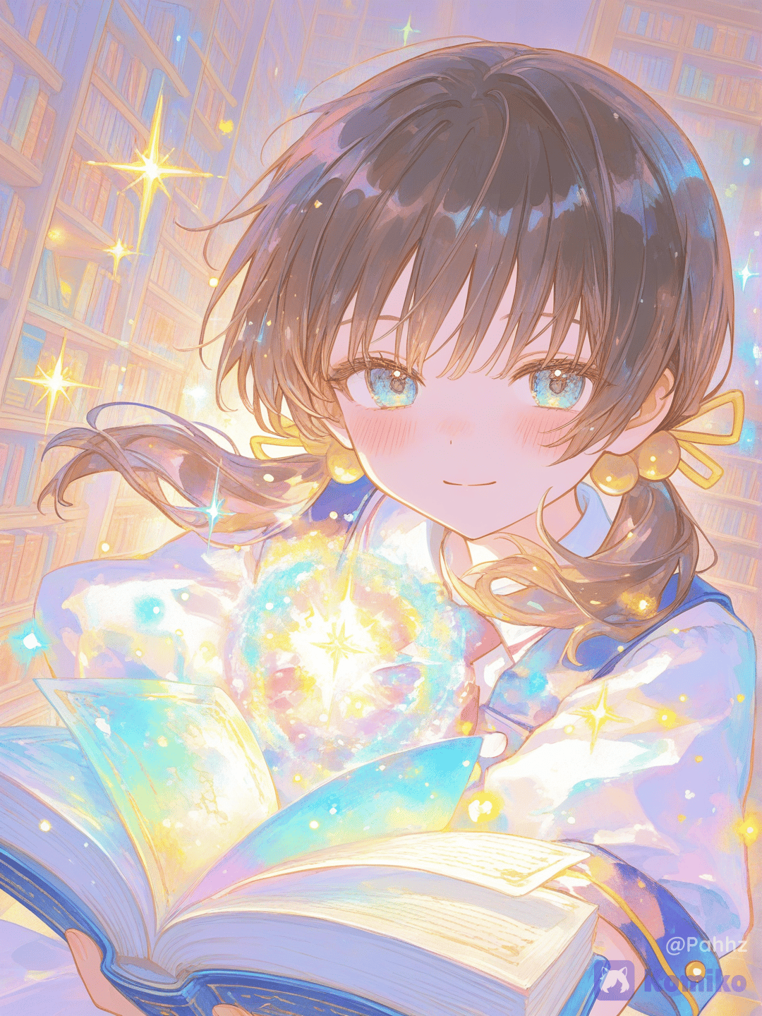 Kaai!!! Whats that?? A.. MAGIC BOOK???