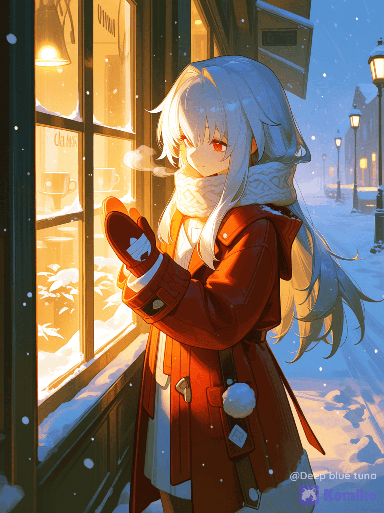 Snowy night