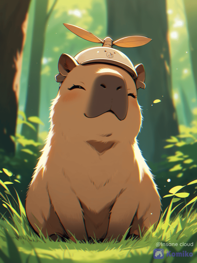 Happy Capybara