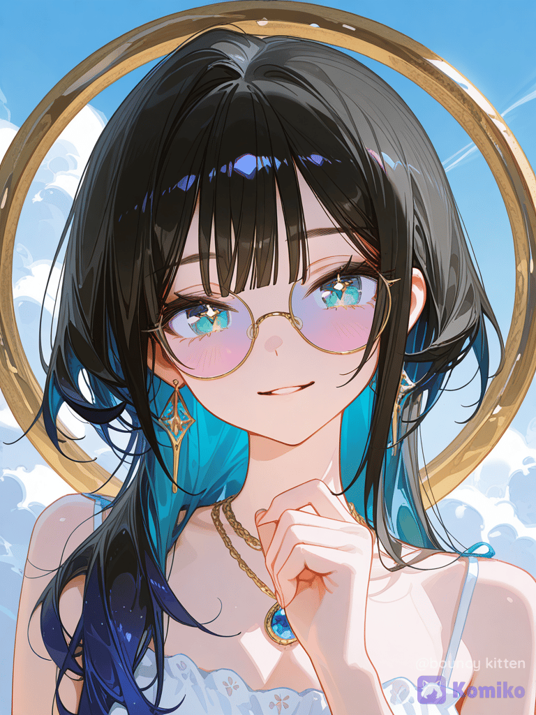 Beautiful anime girl