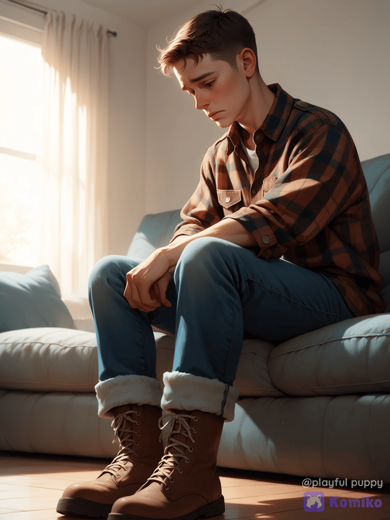 Sad man