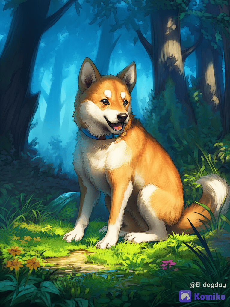 Just a cute dog✨